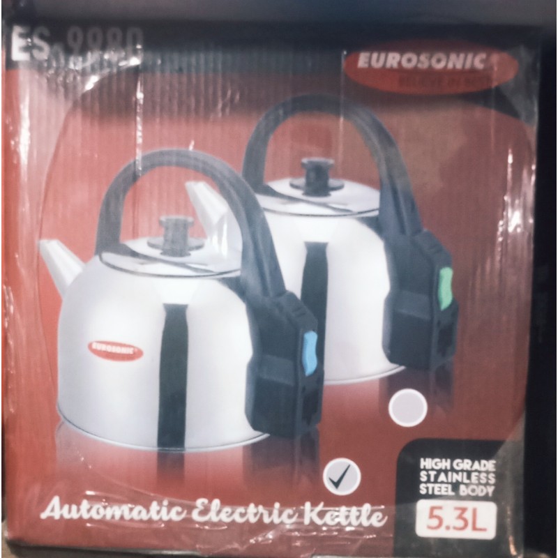 5.3L Stainless Steel Electric Kettle – Automatic Water Boiler Nigeria