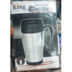 King Coffee Travel Mug | Stainless Steel Thermal Cup