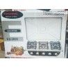 4 Burner Glass Top Gas Stove EZ-3390 – Durable Kitchen Cooker Nigeria