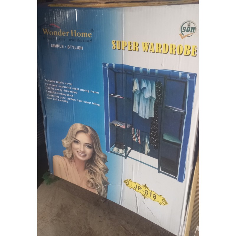 Portable Foldable Wardrobe – Clothes Storage Organizer Nigeria