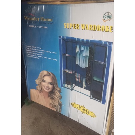 Portable Foldable Wardrobe – Clothes Storage Organizer Nigeria