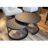 Modern Nesting Coffee Table Set – Luxury Living Room Furniture Nigeria